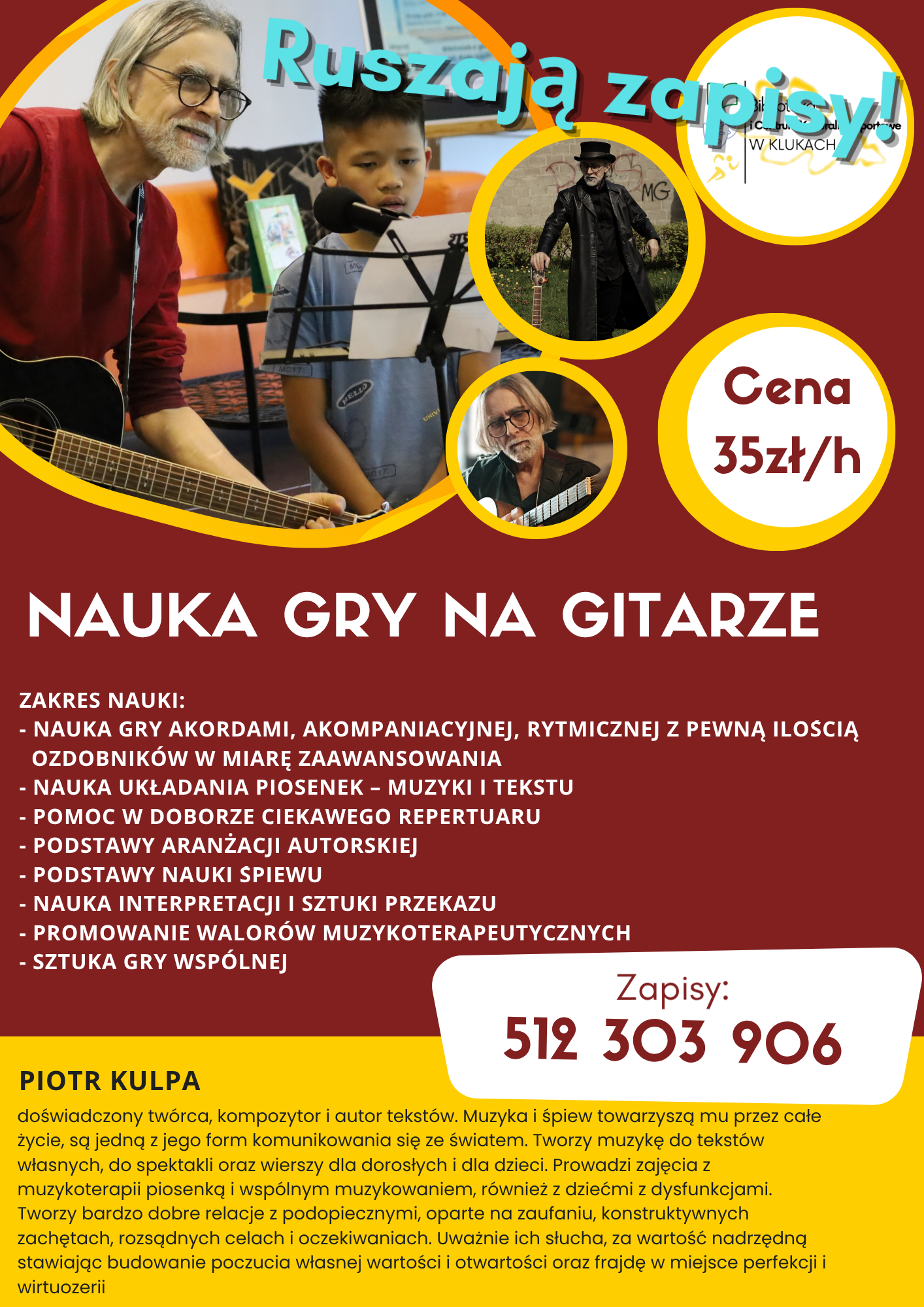 plakat gitara